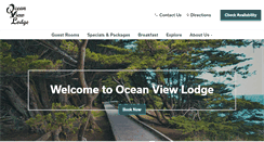 Desktop Screenshot of oceanviewlodging.com